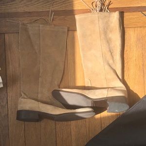 Vintage coach suede boots